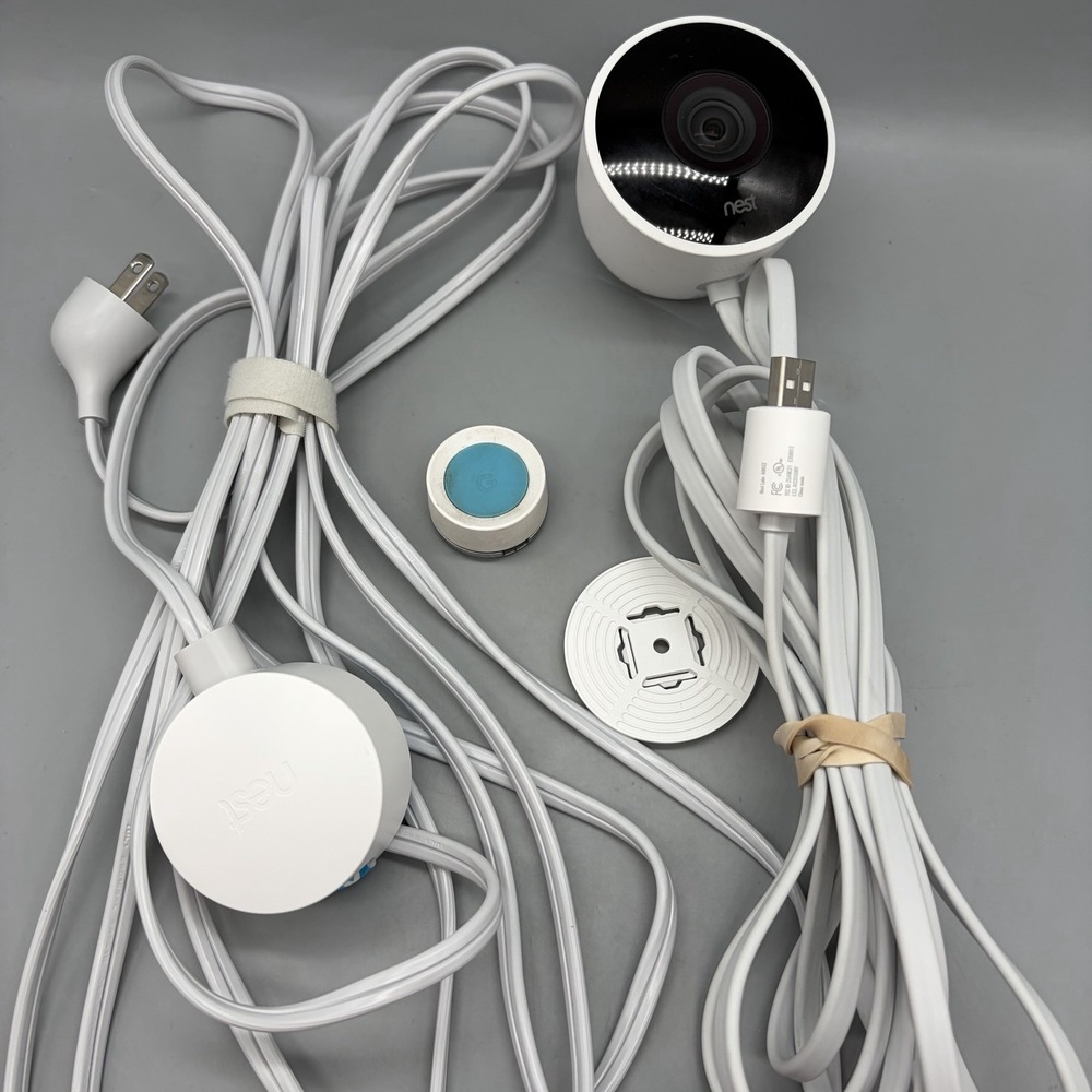 Google NEST Cam Outdoor Security Camera NC2100ES A0033 - Tested